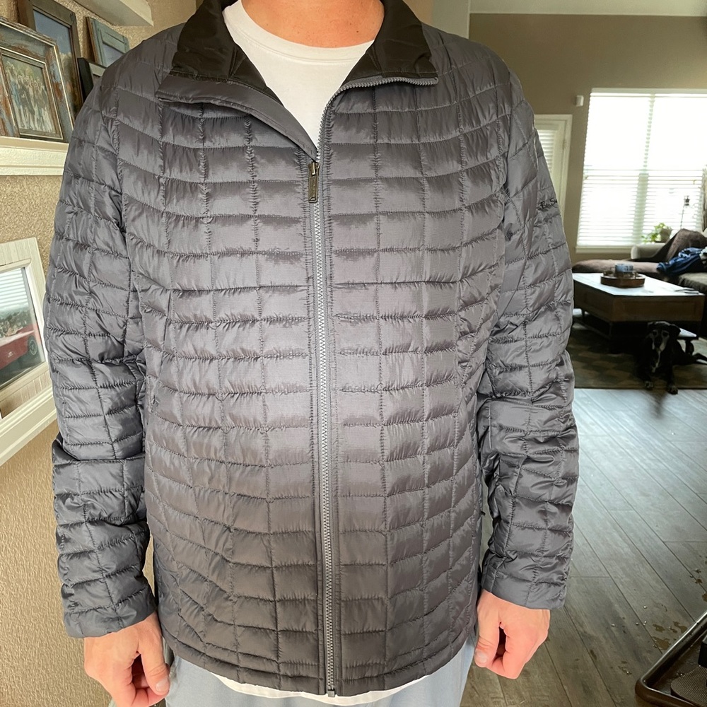 Mens Ben Sherman Charcoal puffer jacket